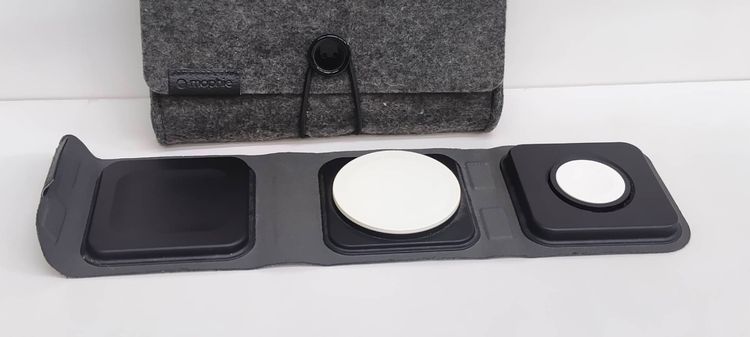 Mophie 3-in-1 Travel Charger with MagSafe แท่นชาร์จ iPhone  Apple Watch AirPods ของแท้ พับเก็บได้ รูปที่ 2