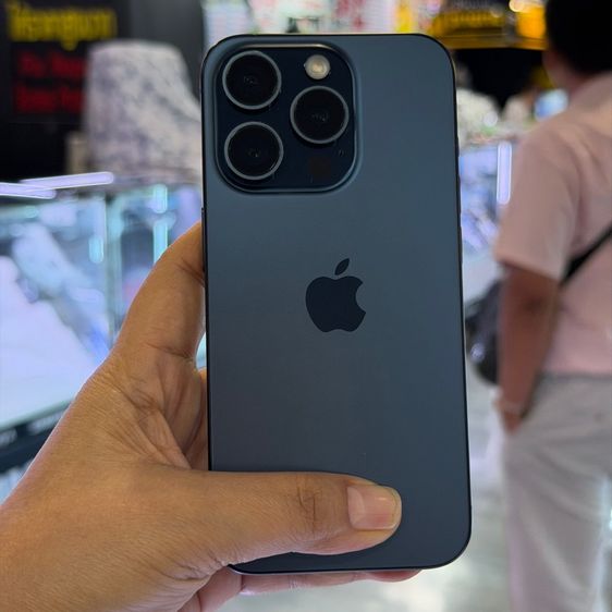iPhone15 Pro 256GB สี Blue Titanium เครื่องศูนย์ สภาพสวยมากๆ😍😍 รูปที่ 2