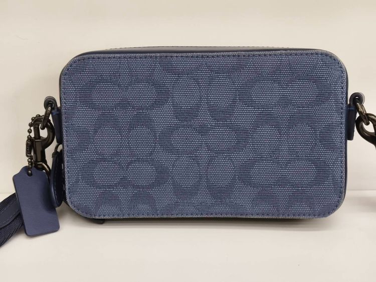 Coach Crossbody Signature Jacquard พร้อมกระเป๋าเหรียญ + ใบเสร็จ Shop แท้ รูปที่ 10