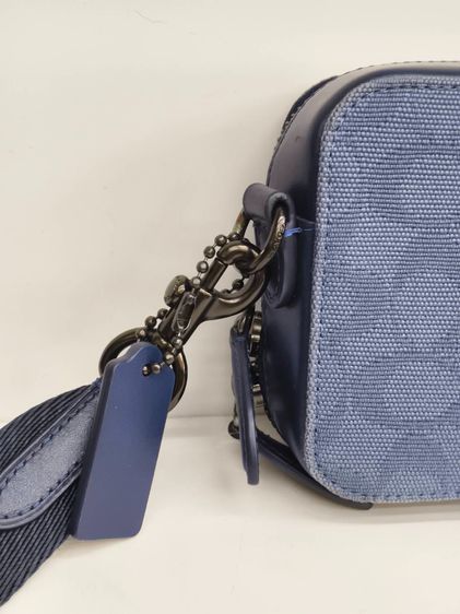 Coach Crossbody Signature Jacquard พร้อมกระเป๋าเหรียญ + ใบเสร็จ Shop แท้ รูปที่ 12