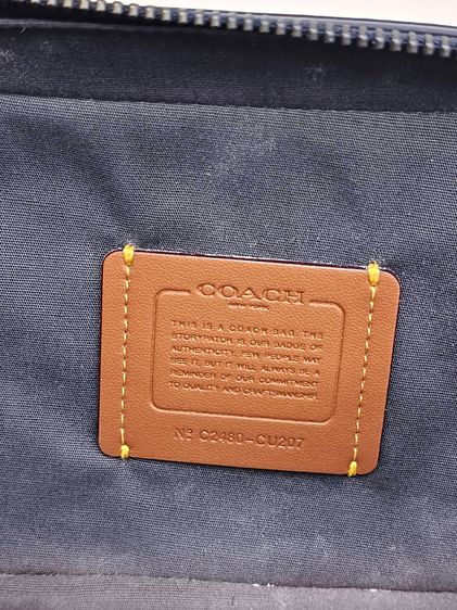 Coach Crossbody Signature Jacquard พร้อมกระเป๋าเหรียญ + ใบเสร็จ Shop แท้ รูปที่ 7