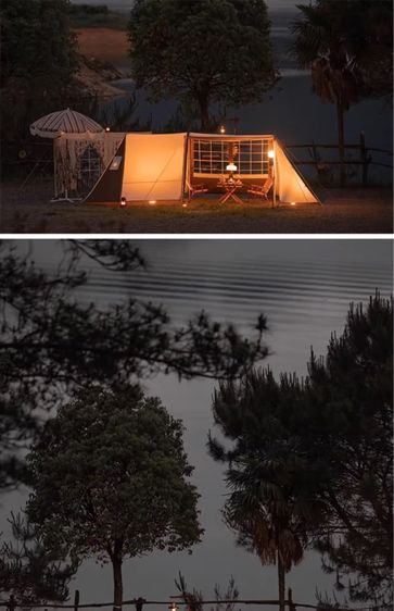 ของใหม่ 100 percent เต็นท์ Naturehike Hammurabi เแนววินเทจ สวยๆ รูปที่ 3
