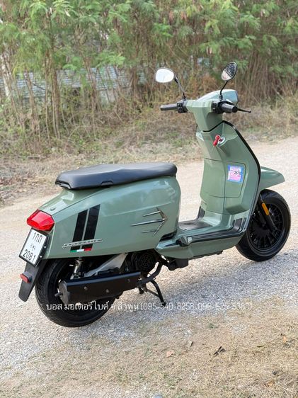LAMBRETTA V200GP ปี67 สวยกริ๊ป รถจ้าวแรกมือเดียวออกห้าง ดาวน์เพียง 2900 ไม่ใช้คนค้ำ ผ่อนสบายๆ จร้า รูปที่ 4
