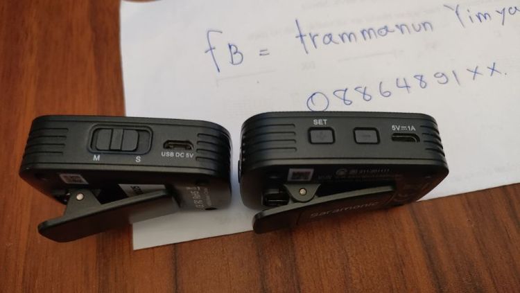 ไมค์ wireless saramonic blink 500 pro รูปที่ 8
