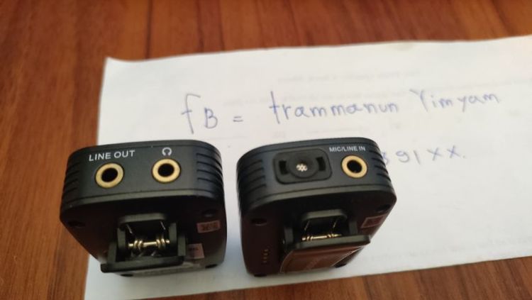 ไมค์ wireless saramonic blink 500 pro รูปที่ 7