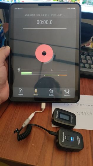 ไมค์ wireless saramonic blink 500 pro รูปที่ 3