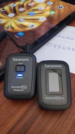 ไมค์ wireless saramonic blink 500 pro