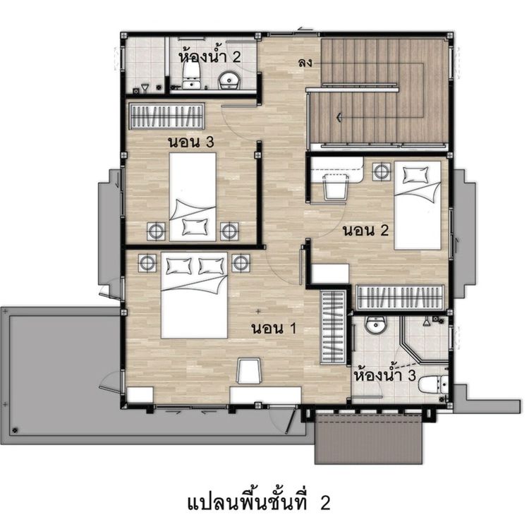 อื่นๆ มีบางส่วน 2021 ขายบ้านเดี่ยวสองชั้น 70ตรว บ้านวังทอง The Prairie (รังสิต-คลองหลวง) คลองสอง คลองหลวง  รูปที่ 4