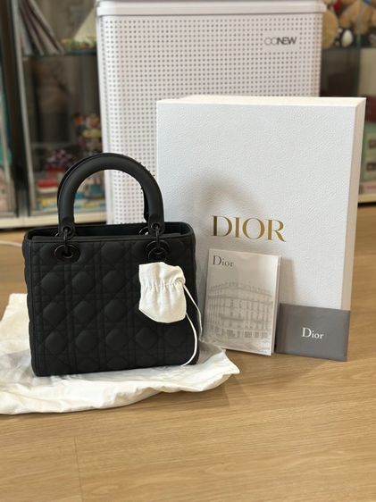 หญิง ดำ หนังแท้ Lady dior