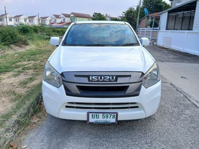 Isuzu D-MAX 2019 1.9 S Pickup ดีเซล ไม่ติดแก๊ส เกียร์ธรรมดา ขาว รูปที่ 2