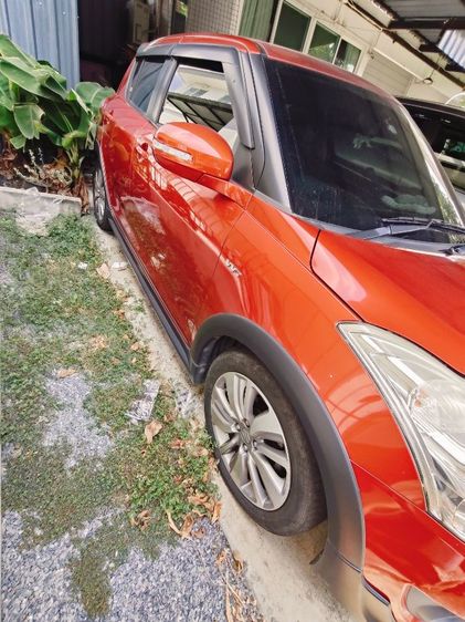Suzuki Swift 2014 1.25 GLX Sedan เบนซิน เกียร์อัตโนมัติ ส้ม รูปที่ 4