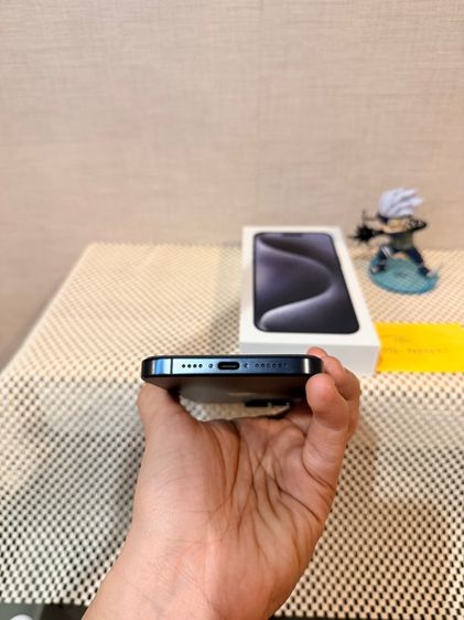 📱iPhone 15 Pro Max ความจุ 512GB สี Blue Titanium, สภาพสวยมาก คนขายใช้งานเอง 🍏 รูปที่ 6