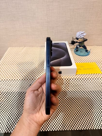 📱iPhone 15 Pro Max ความจุ 512GB สี Blue Titanium, สภาพสวยมาก คนขายใช้งานเอง 🍏 รูปที่ 4