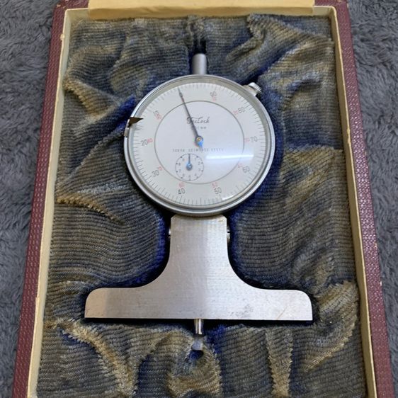 Vintage Teclock 0.01mm Dial Gauge Japan รูปที่ 2