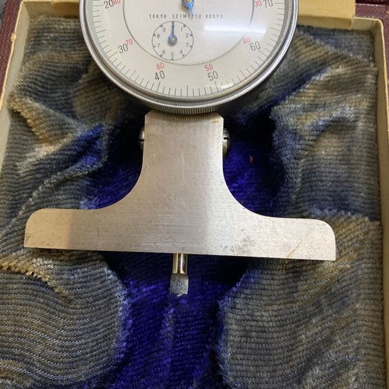 Vintage Teclock 0.01mm Dial Gauge Japan รูปที่ 4