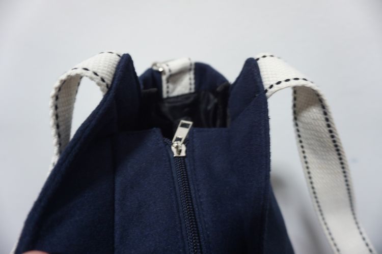 กระเป๋าสะพายข้างงานสไตล์ เกาหลี  ญี่ปุ่น  HARRIS  TWEED CHECK  CROSSBODY  Bag รูปที่ 8