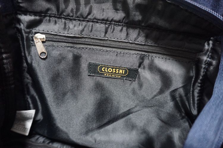 กระเป๋าสะพายข้างงานสไตล์ เกาหลี  ญี่ปุ่น  HARRIS  TWEED CHECK  CROSSBODY  Bag รูปที่ 10