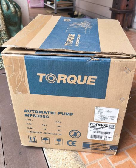 ปั๊มน้ำอัตโนมัติแรงดันคงที่ TORQUE WPS-350C รูปที่ 8