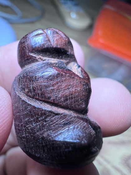 พระปิดตาไม้แกะหลวงพ่อโศก เพชรบุรี รูปที่ 7