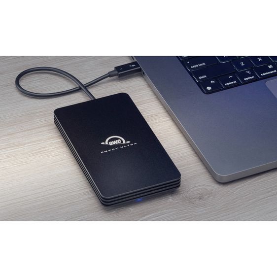 คือ OWC Envoy Ultra Thunderbolt 5 Portable SSD 4TB รูปที่ 12