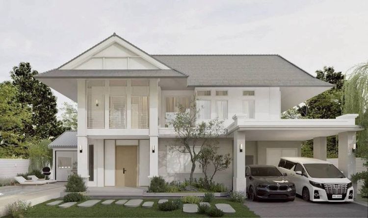 ตกแต่งครบ พูลวิลล่าหรูในโครงการ Serene Lake