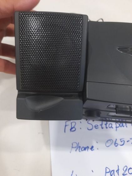 ✅️ขายวิทยุเทปเก่างานกล่องของใหม่เก็บ Rissing Mini system ใช้งานได้เครื่อง รูปที่ 3