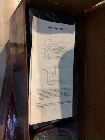 ✅️ขายวิทยุเทปเก่างานกล่องของใหม่เก็บ Rissing Mini system ใช้งานได้เครื่อง รูปที่ 13