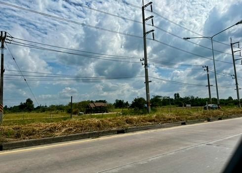 ให้เช่าที่ดินถมแล้ว 26 ไร่ ติดถนน 4 เลน (ทล.349) พนัสนิคม - เหมาะศูนย์กระจายสินค้า ลานจอดรถเทรลเลอร์ โซน EEC