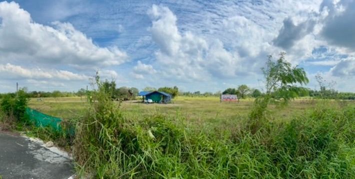 ให้เช่าที่ดินถมแล้ว 26 ไร่ ติดถนน 4 เลน (ทล.349) พนัสนิคม - เหมาะศูนย์กระจายสินค้า ลานจอดรถเทรลเลอร์ โซน EEC รูปที่ 2