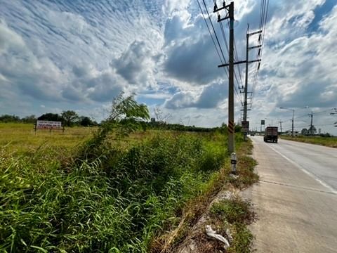 ให้เช่าที่ดินถมแล้ว 26 ไร่ ติดถนน 4 เลน (ทล.349) พนัสนิคม - เหมาะศูนย์กระจายสินค้า ลานจอดรถเทรลเลอร์ โซน EEC รูปที่ 4