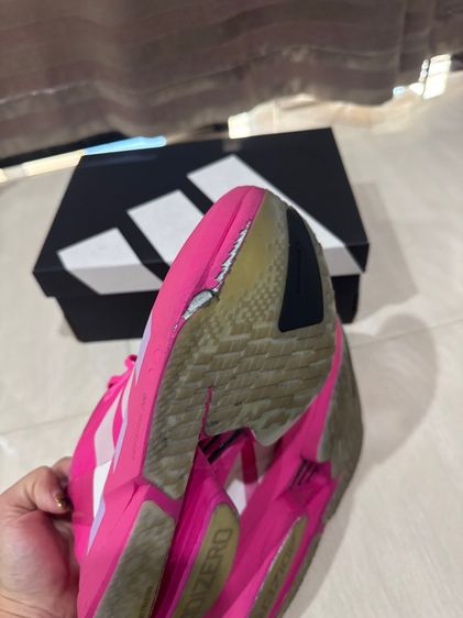 Adidas pro4 24.5cm มือสอง สีออกชอป ปลายปีที่เเล้ว รูปที่ 7