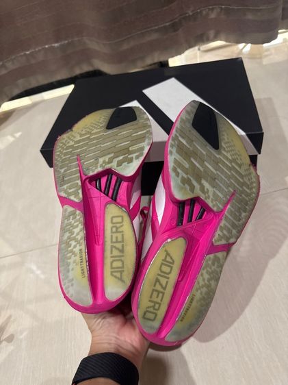 Adidas pro4 24.5cm มือสอง สีออกชอป ปลายปีที่เเล้ว รูปที่ 5