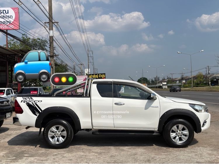 Toyota Hilux Revo 2016 2.4 G Prerunner ดีเซล เกียร์ธรรมดา ขาว รูปที่ 3
