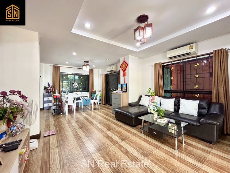 มีบางส่วน ขายบ้านแฝด 2 ชั้น มายอิสระ ราชพฤกษ์ ต่อเติมเต็มรอบบ้าน รูปที่ 4