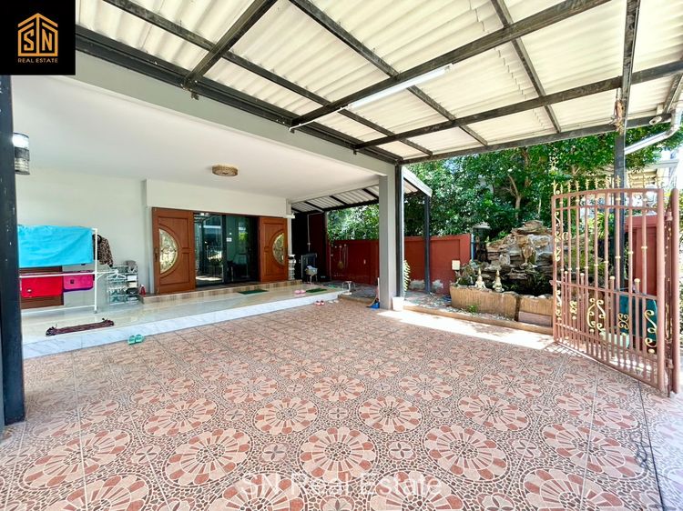 มีบางส่วน ขายบ้านแฝด 2 ชั้น มายอิสระ ราชพฤกษ์ ต่อเติมเต็มรอบบ้าน รูปที่ 2