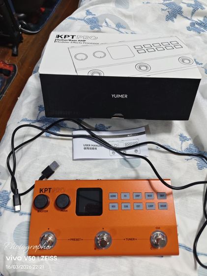 Kpt pro. Multi effect guutar. สภาพเหมือนใหม่ พร้อมกล่อง คู่มือ ขาย 2300 รวมส่ง รูปที่ 3