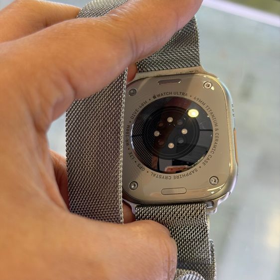Apple Watch Ultra2 Titanium ตัวเรือนไทเทเนียม 49mm. เครื่องศูนย์ สภาพสวยมากๆ สุขภาพแบต100 ประกันศูนย์ยาวๆ😍😍 รูปที่ 4