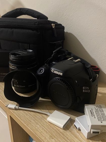 กล้อง DSLR ไม่กันน้ำ Canon 550d