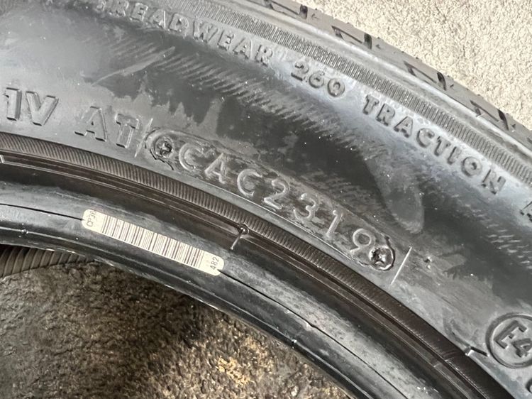 ยาง Bridgestone T005A 245 45 17 คู่ 1200 บาท สภาพใหม่ รูปที่ 7