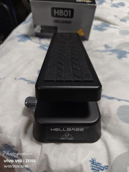 Hell babe wahwah pedel hb01 สภาพเหมือนใหม่ พร้อมกล่อง คู่มือ  ขาย 1900 บาทรวมส่งครับ
