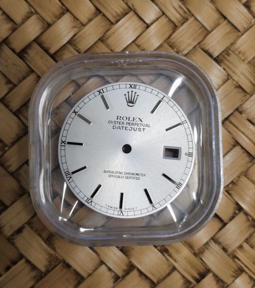 โลหะ หน้าปัด Rolex Datejsut แท้ 2 แผ่น King กับ Boy
