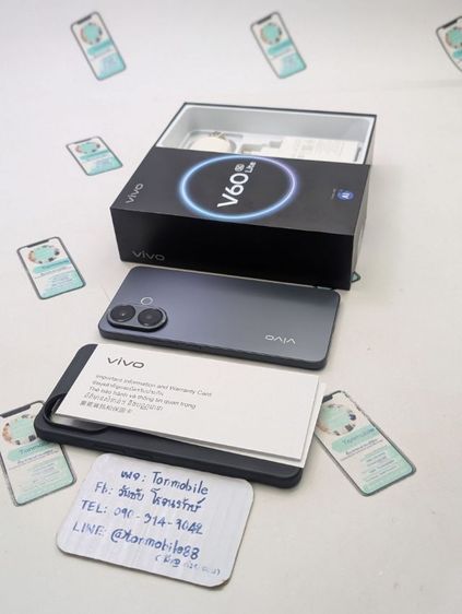 อื่นๆ 256 GB ขาย เทิร์น Vivo V60 Lite 5G Ram 8 Rom 256 ศูนย์ไทย สภาพใหม่เอี่ยม อุปกรณ์ครบยกกล่อง ประกันยาว เพียง 6,990 บาท ครับ