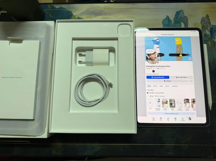 ipad pro 11 นิ้ว m4 256 gb สีเงิน apple care plus