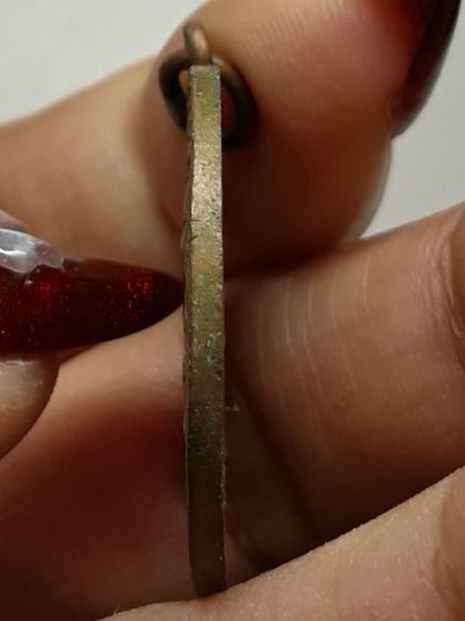 เหรียญกลมหลวงพ่อกลั่น วัดพระญาติ เนื้อทองแดง รูปที่ 3