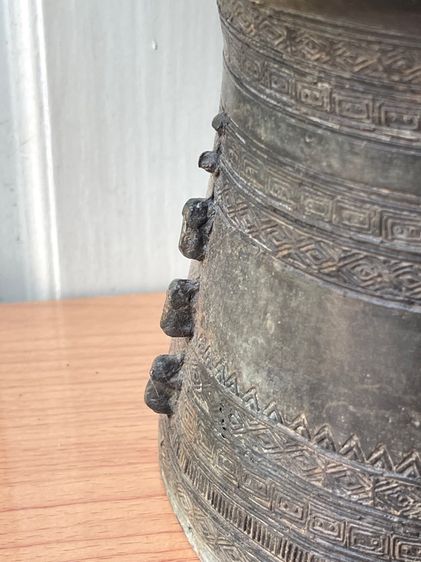 กลอง มโหรทึก ทองเหลืองสะสมA1 รูปที่ 9