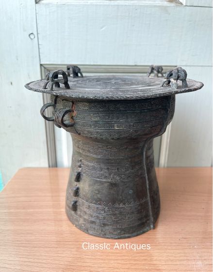 กลอง มโหรทึก ทองเหลืองสะสมA1 รูปที่ 15