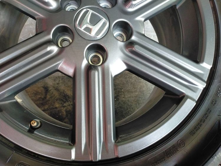 แม็กฮอนด้า ขอบ17 สีเดิม พร้อมยางPrinx 215 60 17 ปี25 ยางมีตุ่มหน้ายางทุกเส้น ใส่HRV ได้ทุกรุ่น รูปที่ 7