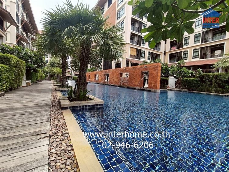 มีบางส่วน คอนโดมิเนียม 32.56 ตร.ม. บ้าน นวธารา ริเวอร์ไลฟ์ ใกล้เดอะ วอล์ค เกษตร-นวมินทร์ ซอยประเสริฐมนูกิจ33 ถนนประเสริฐมนูกิจ ถนนประดิษฐ์มนูธรรม  รูปที่ 4