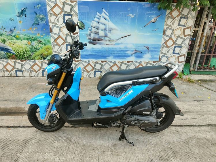 🛵ยังไงก็ขาย ZOOMER-X ปี 58 เครื่องดี สีสวย สตาร์ทมือ เล่มชุดโอนครบ+เปลี่ยนถ่ายน้ำมันเครื่องฟรี ส่งฟรี30 ก.ม รูปที่ 2