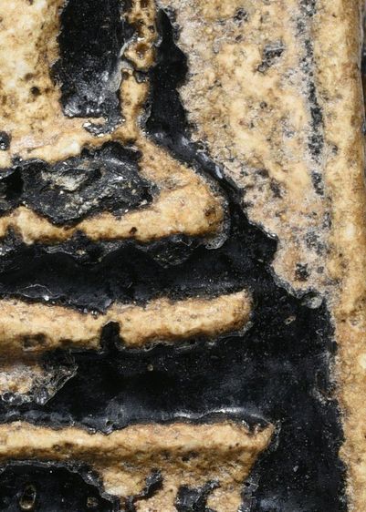 พระสมเด็จวัดระฆัง พิมพ์ใหญ่ กรอบกระจก จุ่มรัก มีมวลสาร  รูปที่ 15